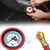 Airotic 200 Psi Air Pressure Gauge For Car, Truck, Motorcycle, Bike With Rubber Hose (HTC-02-200 Psi)