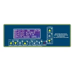LuxMed Micro Processor Air Shower Controller LCD Menu Control Door Interlocking Clean Room