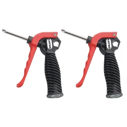 Kaymo 2 pcs 1/4" PT High Flow Air Blow Gun with 5cm Steel Tube for Automotive & Industrial Use (B90B)