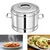 SINTAGE Stainless Steel Puff Insulated Air Tight Hot Pot with Lid (7.5 Liter)