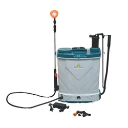 AIVA ITALY AV 16 BTM 2-in-1 Battery & Manual Sprayer With 18L Tank, Double Pump, 12V-8AH Battery For Agriculture Use 