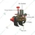 AIVA ITALY HTP Sprayer Pump AV-22 With 14-22 LPM Flow Rate & 20-45 kg/cm² High Pressure | Ideal For Agricultural Use