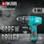 Akari 10mm 850 Watt Powerful Electric Screwdriver With R/F Function, 0-750 RPM (APT-SD-LED-850)