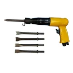Akari 250mm Pneumatic Air Hammer Set with 5 Chisels for Cutting, Chipping and Scraping (AT-AH-250)