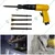Akari 250mm Pneumatic Air Hammer Set with 5 Chisels for Cutting, Chipping and Scraping (AT-AH-250)