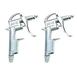 Akari 2 Pcs Short Nozzle Metal Air Gun (K601-0)