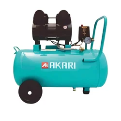 Akari 50 Litres Oil Free Air Compressor With 3 HP Motor, 2850 RPM (APT-OFC-50L)
