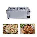 Akasa BM 206 Stainless Steel Electric Bain Marie, 600W