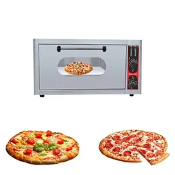 Akasa PO 45 STN 18 x 18 Inch Stone Base Stainless Steel Pizza Oven, 2800W