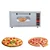 Akasa PO 45 STN 18 x 18 Inch Stone Base Stainless Steel Pizza Oven, 2800W