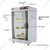 Akasa CW 500 CON Multipurpose Convection Warmer with 3 SS Wire Grill, 600W