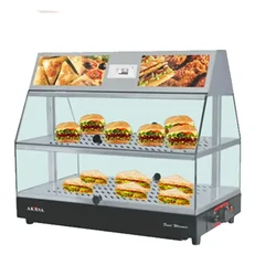 Akasa FW 704 Electric Food Warmer with 2 SS Shelves,  800W 
