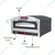 Akasa PO 45 DLX 18 x 18 x 5 Inch Stone Base Pizza Oven, 2800 W