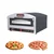 Akasa PO 45 DLX 18 x 18 x 5 Inch Stone Base Pizza Oven, 2800 W