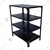 ALIJA 36 x 29 x 18 Inches 4 Shelves Multipurpose Storage Rack(Color-Black,Gauge-22 gauge shelves, 16 gauge angle)