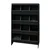 ALIJA 23 x 18 x 8 inch 12 Compartment Storage Bin Rack