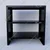 ALIJA 3 Shelves Solid Metal Bookcase/Library/Book Shelf/Rack 24 x 23 x 15 Inch | (Black, Solid)