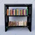 ALIJA 3 Shelves Solid Metal Bookcase/Library/Book Shelf/Rack 24 x 23 x 15 Inch | (Black, Solid)