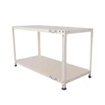ALIJA 30 x 53 x 24 Inches 2 Shelves Multipurpose Storage Rack