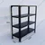 ALIJA 36 x 33 x 12 Inch 4 Shelves Multipurpose Adjustable Storage Rack With Accessories (24 Gauge Shelves 18 Gauge Angle)