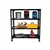 ALIJA 36 x 33 x 12 Inch 4 Shelves Multipurpose Adjustable Storage Rack With Accessories (24 Gauge Shelves 18 Gauge Angle)