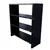 ALIJA 4 Shelves Solid Metal Bookcase/Library/Book Shelf/Rack 36 x 41 x 12 Inch(Color-Black)