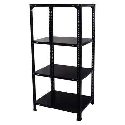 ALIJA 48 x 23 x 18 Inch 4 Shelves Multipurpose Adjustable Storage Rack With Accessories (22 Gauge Shelf 16 Gauge Angle)