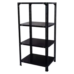 ALIJA 48 x 23 x 18 Inch 4 Shelves Multipurpose Adjustable Storage Rack With Accessories (22 Gauge Shelf 16 Gauge Angle)