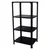 ALIJA 48 x 23 x 18 Inch 4 Shelves Multipurpose Adjustable Storage Rack With Accessories (22 Gauge Shelf 16 Gauge Angle)