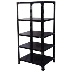 ALIJA 48 x 23 x 18 Inch 5 Shelves Multipurpose Adjustable Storage Rack With Accessories (22 Gauge Shelf 16 Gauge Angle)