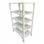 ALIJA 48 x 29 x 18 Inch 5 Shelves Multipurpose Adjustable Storage Rack With Accessories (22 Gauge Shelf 16 Gauge Angle)