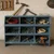 Alija 58.4 x 58.4 x 15.2 cm 4 Tier 16 Compartments Pigeon Hole Storage Rack