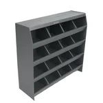 Alija 58.4 x 58.4 x 15.2 cm 4 Tier 16 Compartments Pigeon Hole Storage Rack