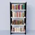ALIJA 5 Shelves Solid Metal Bookcase/Library/Book Shelf/Rack 48 x 23 x 12 Inch(Color-Black)
