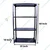 ALIJA 60 x 35 x 18 Inch 4 Shelves Multipurpose Adjustable Storage Rack With Accessories (22 Gauge Shelves, 16 Gauge Angle)