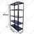 ALIJA 60 x 35 x 18 Inch 5 Shelves Multipurpose Adjustable Storage Rack With Accessories 
