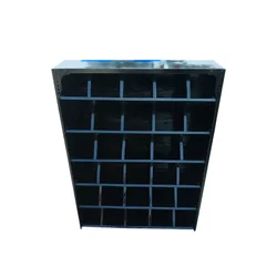 Alija 48 x 36 x 12 inch 6 Tier 30 Compartments Pigeon Hole Storage Rack