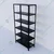 ALIJA 72 x 35 x 15 Inch 6 Shelves Multipurpose Adjustable Storage Rack With Accessories (24 Gauge Shelves, 18 Gauge Angle)