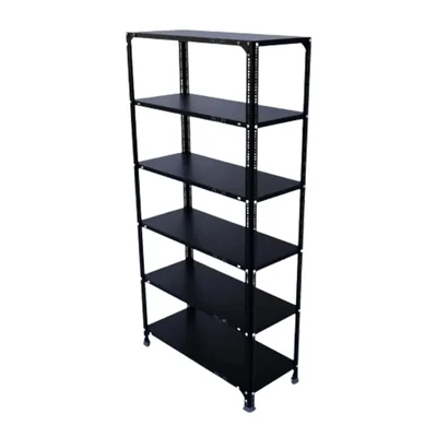 ALIJA 72 x 35 x 15 Inch 6 Shelves Multipurpose Adjustable Storage Rack With Accessories (24 Gauge Shelves, 18 Gauge Angle)