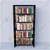ALIJA 6 Shelves Solid Metal Bookcase/Library/Book Shelf/Rack 72 x 35 x 18 Inch (Black, Solid)