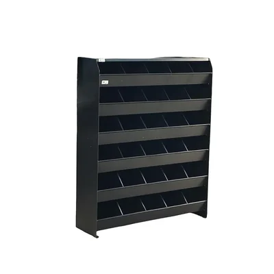 ALIJA 48 x 36 x 12 inch 6 Tier 30 Compartments Pigeon Hole Storage Rack for Industrial Steel Parts Organizer