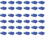 Alkon 100 x 110 x 55 mm Red and Blue Tiny Storage Bin (612/T) - Pack of 36