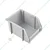 Alkon 125 x 100 x 75 mm Grey Storage Bin (PBR 205) - Pack of 6