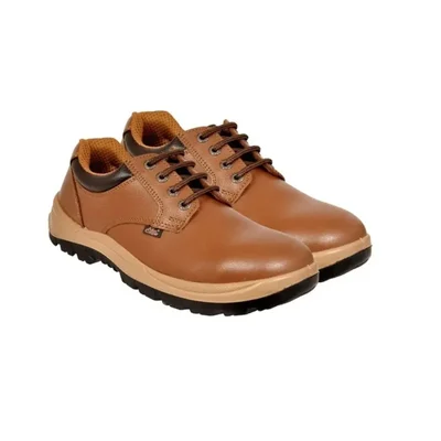 Allen Cooper AC 11102 Limited Edition Formal Safety Shoe, Steel toe Cap With 200 J Impact Resistance(Size-9)