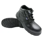 Allen Cooper AC-1144 High Ankle Safety Shoe With DIP-PU Sole, Black