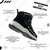 Allen Cooper ACL 11785 Hi Ankle Fabric And Leather Safety Shoes With Fiber Toe Cap, Anti Skid Sole & DD-PU Sole(Size-6)