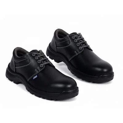 Allen Cooper AC-1275 ISI Marked Safety Shoe, With Double Density DIP-PU Sole(Size-5)