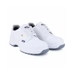 Allen Cooper Men's AC-1443 Washable Safety Shoe, White