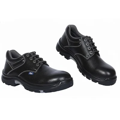 Allen Cooper AC-1450 Heat Resistant ISI Marked Safety Shoe, PU Midsole NR OutSole, Black(Size-6)