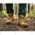 Allen Cooper AC-1584 Safety Boot, Shock Absorbing Nitrile Rubber Sole With DIP PU Midsole, Tan(Size-6)